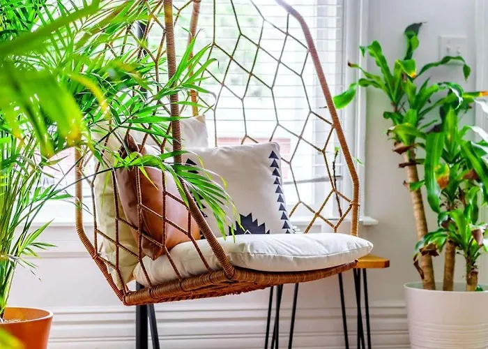 Сasa de vacaciones Jungle Fever By Jungle House Walk To High Street Near Convention Center Osu & Nationwide Arena Downtown & Short North 5 800 Reviews Private Parking *