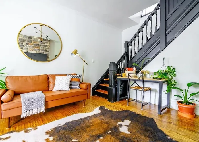 Сasa de vacaciones Jungle Fever By Jungle House Walk To High Street Near Convention Center Osu & Nationwide Arena Downtown & Short North 5 800 Reviews Private Parking Columbus