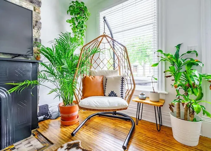 Jungle Fever By Jungle House Walk To High Street Near Convention Center Osu & Nationwide Arena Downtown & Short North 5 800 Reviews Private Parking Сasa de vacaciones *